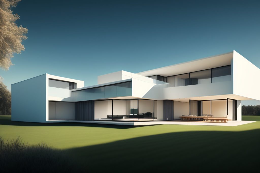 Professional minimal architectural website design